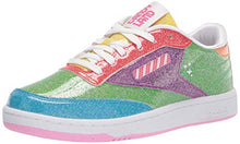 Load image into Gallery viewer, Reebok unisex child Club C Sneaker, Super Green/Aubergine/White, 3 Little Kid US
