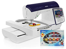 Load image into Gallery viewer, Brother Innov-is NQ3600D ( NQ 3600D / NQ3600 ) 6" x 10" Disney Embroidery and Sewing Machine with Disney Embroidery Thread Kit Bundle
