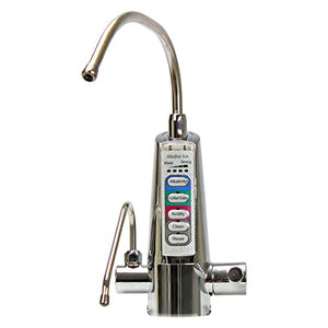 IonTech IT-750 Compact Under Sink Alkaline Water Ionizer And Filtration System- With Dual- Spout Countertop Faucet Dispensing Alkaline and Acidic Water Purified Of Toxins and Pollutants