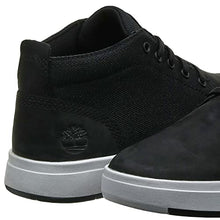 Load image into Gallery viewer, Timberland New Men&#39;s Davis Square Chukka Boot Black Nubuck/Fabric 8.5
