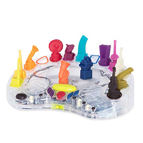 B. toys by Battat B. Symphony Musical Toy Orchestra for Kids – 13 Musical Instruments for Classical Music for Babies and Toddlers – Interactive Kids Music Toys with Lights and 15 Songs