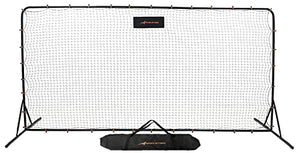 Soccer Rebounder Net 6x12 Feet Practice Soccer Training Equipment | Portable, Easy Assembly, Steel Frame | Perfect for Practicing Backyard Volley, Solo Training,Kickback, Passing, Pitchback