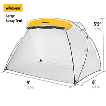 Load image into Gallery viewer, Wagner Spraytech C900038.M Large Spray Shelter with Built-In Floor &amp; Screen, Portable Paint Booth for DIY Spray Painting, Hobby Paint Booth Tool Painting Station, Spray Paint Tent
