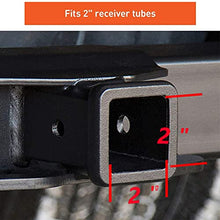 Load image into Gallery viewer, Heavy American Flag Metal Trailer Hitch Cover for 2 inch Receivers（with 5/8-Inch Pin Diameter Trailer Hitch Lock ）
