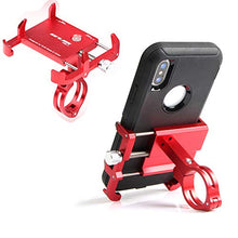 Load image into Gallery viewer, GUB Thick Case Design Bike &amp; Motorcycle Phone Mount Handlebar Holder Adjustable Compatible with iPhone XR Xs 7s 8 Plus,Compatible with SamsungS7/S6/Note5/4,Any Cell Phones with Thick Phone Case (red)
