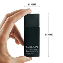 Load image into Gallery viewer, Cardon Men’s Face Moisturizer with SPF 30 | Lightweight Oil-Free Face Sunscreen | Face Lotion for Men and Women | Reef-Safe Korean Sunscreen | Vitamin E Cactus Extract (1 Bottle - 35ml)
