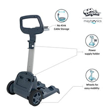 Load image into Gallery viewer, Dolphin Triton PS Robotic Pool Vacuum Cleaner with Universal Caddy and Classic Caddy Cover, Ideal for In-Ground Swimming Pools up to 50 Feet
