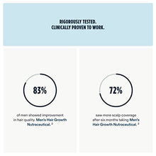 Load image into Gallery viewer, Nutrafol Men Clinically Effective Hair Supplement and Physician-Formulated Collagen Infusion for Stronger Hair That Stays Put
