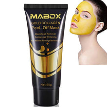 Load image into Gallery viewer, Gold Face Mask, Blackhead Remover Peel Off Facial Masks Deep Pore Cleansing Moisturizing Purifying for All Skin Types
