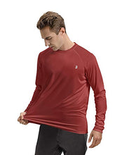 Load image into Gallery viewer, Roadbox Long Sleeve Running Workout Shirts for Men UV Sun Protection Tee Tops UPF 50+
