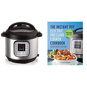 The Instant Pot Electric Pressure Cooker Cookbook & Instant Pot DUO60 6 Qt 7-in-1 Multi-Use Programmable Pressure Cooker