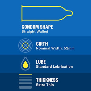Durex Invisible Condom, 16 ct & K-Y Liquid Lubricant 5 oz 1 ea
