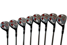Load image into Gallery viewer, Petite Senior Womens Majek Golf Clubs All Ladies Hybrid Complete Full Lightweight Graphite Set Includes: #3, 4, 5, 6, 7, 8, 9, PW. Right Handed Senior Lady Flex Clubs Perfect for Ladies 4'10" to 5'3"
