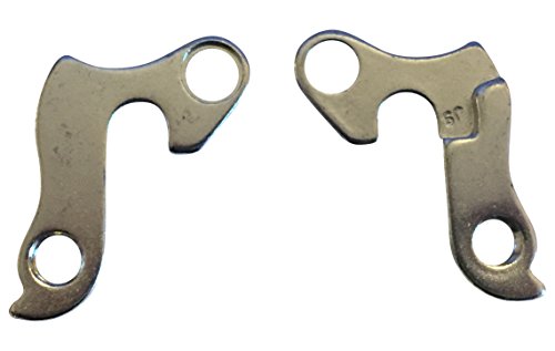 Forest Byke Company Set of 2 Bicycle Derailleur Hanger 25 with mounting Bolts for Schwinn Kona Bianchi Blue BMC Diamondback Cube Raleigh K2 Raleigh Fuji Ghost HARO Marin and More