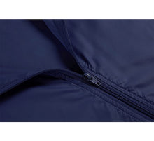 Load image into Gallery viewer, Hount Women&#39;s Lightweight Hooded Raincoat Waterproof Packable Windbreaker Jacket (L, Navy Blue)
