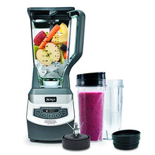Load image into Gallery viewer, Ninja BL660 Professional Countertop Blender with 1100-Watt Base, 72 Oz Total Crushing Pitcher and (2) 16 Oz Cups for Frozen Drinks and Smoothies, Gray
