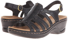 Load image into Gallery viewer, Clarks Women's Lexi Marigold Q, Black Leather, 8 B US
