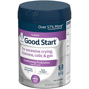 Gerber Good Start Soothe (HMO) Non-GMO Powder Infant Formula, Stage 1, 30.6 Ounces