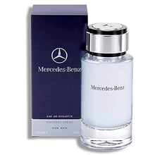Load image into Gallery viewer, Mercedes-Benz For Men - Irresistible Fragrance For Men - Woody Aromatic - Elegantly Masculine - Naturally Infused And Crafted - Fresh And Sensual - Deep And Vibrant Scent - Eau De Toilette - 4.0 Oz
