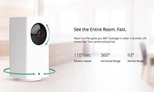 Load image into Gallery viewer, Wyze Cam Pan 1080p Pan/Tilt/Zoom Wi-Fi Indoor Smart Home Camera with Night Vision, 2-Way Audio, Works with Alexa &amp; the Google Assistant, White - WYZECP1
