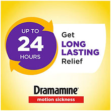 Load image into Gallery viewer, Dramamine Motion Sickness Less Drowsy, Travel Vial, 8 Count ( Pack of 1)
