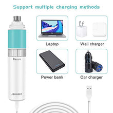 Load image into Gallery viewer, JBONEST Dog Nail Grinder with Quite Low Noise for Large Medium Small Dogs and Cats, Highly Speeds Rechargeable Pet Claw Trimmer with Clipper and File
