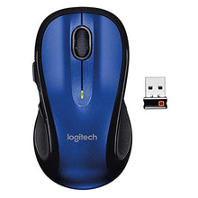 Load image into Gallery viewer, Logitech M510 Wireless Computer Mouse – Comfortable Shape with USB Unifying Receiver, with Back/Forward Buttons and Side-to-Side Scrolling, Blue
