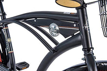 Load image into Gallery viewer, Huffy 26” Nel Lusso Men's Cruiser Bike, Matte Black
