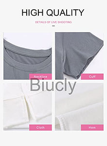 Biucly Womens Plus Size Tops Summer Casual Sexy Short Sleeve Crewneck Leopard Print Graphic Tees Oversized T Shirts,US 14-16(1X),Panther,White