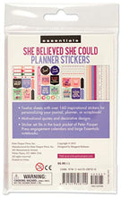 Load image into Gallery viewer, Essential Weekly Planner Stickers - She Believed She Could (Set of 160 Stickers)

