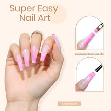 Load image into Gallery viewer, Beetles Nail Blooming Gel, 15ml Clear UV LED Blossom Gel Polish for Spreading Effect, Marble, Natural Stone, Watercolor, Floral Print Nail Art Design Manicure
