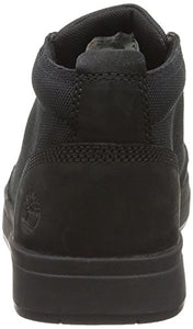 Timberland Mens Davis Square Chukka Boot, Black/Black Blackout Nubuck, 10.5