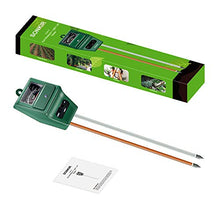 Load image into Gallery viewer, SONKIR Soil pH Meter, MS02 3-in-1 Soil Moisture/Light/pH Tester Gardening Tool Kits for Plant Care, Great for Garden, Lawn, Farm, Indoor &amp; Outdoor Use (Green)
