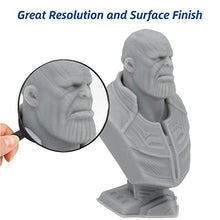 Load image into Gallery viewer, Siraya Tech Fast ABS-Like 3D Printer Resin 405nm UV-Curing Non-Brittle High Precision 3D Printing Liquid Standard Photopolymer Resin for LCD DLP 3D Printing(Grey, 1kg)
