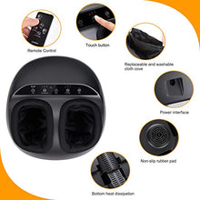 Load image into Gallery viewer, RENPHO Foot Massager Machine with Heat and Remote, Shiatsu Deep Kneading, Multi-Level Settings, Delivers Relief for Tired Muscles and Plantar Fasciitis, Fits feet up to Men Size 12
