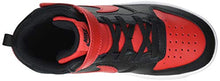 Load image into Gallery viewer, Nike Court Borough MID Basketball Shoe - Kids' Black/University Red-White 2
