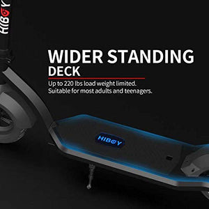 Hiboy MAX3 Electric Scooter, 350W Motor 10" Pneumatic Off Road Tires Up to 17 Miles & 18.6 MPH, Adult Electric Scooter for Commute and Travel