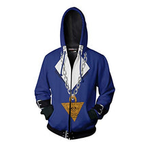 Load image into Gallery viewer, yu-gi-oh Cospaly Hoodie Costume Sweatshirt Jacket for Men and Women Christmas Halloween, MUTO Yugi -2XL
