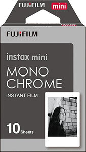Fujifilm Instax Mini Instant Film 4-PACK BUNDLE SET , SKY BLUE 10 + Black Frame 10 + Monochrome 10 + Twin 20 90 8 70 7s 50s 25 300 Camera SP-1 Printer