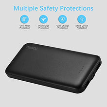 Load image into Gallery viewer, 2-Pack Miady 10000mAh Dual USB Portable Charger, Fast Charging Power Bank with USB C Input, Backup Charger for iPhone X, Galaxy S9, Pixel 3 and etc …
