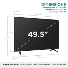 Load image into Gallery viewer, Hisense 50-Inch Class H6570G 4K Ultra HD Android Smart TV with Alexa Compatibility (50H6570G, 2020 Model)

