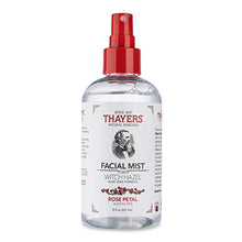 Load image into Gallery viewer, Thayers Alcohol-Free Rose Petal Witch Hazel Facial Mist Toner - 8oz
