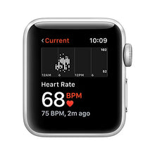 Load image into Gallery viewer, Apple Watch Series 3 (GPS, 38mm) - Silver Aluminum Case with White Sport Band

