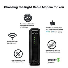 Load image into Gallery viewer, ARRIS SURFboard SBG10 DOCSIS 3.0 Cable Modem &amp; AC1600 Dual Band Wi-Fi Router, Approved for Cox, Spectrum, Xfinity &amp; others (black)
