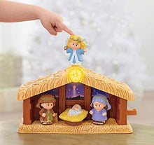 Load image into Gallery viewer, Fisher-Price Little People Christmas Story Brown, Blue, Green, 1-5 Years
