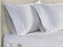 Load image into Gallery viewer, CHATEAU HOME COLLECTION 100% Egyptian Cotton Sheets King Size, 800 Thread Count White 4 Piece Sheet Set, Solid Sateen Weave, 16&quot; Deep Pocket (Fits Upto 18&quot; Mattress), Long Staple Cotton Bedsheet Set
