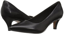 Load image into Gallery viewer, Clarks womens Linvale Jerica Pump, Black Leather, 8 US
