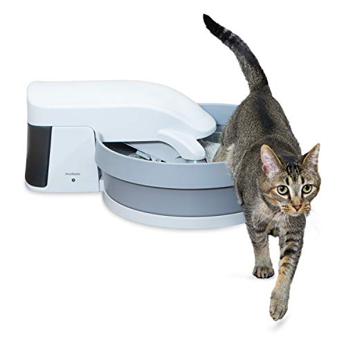 PetSafe Simply Clean Self-Cleaning Cat Litter Box, Automatic Litter Box for Cats, Works with Clumping Cat Litter