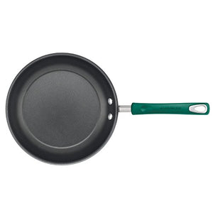 Rachael Ray Porcelain Enamel Aluminum Nonstick 14 piece Cookware Set (Fennel Green)