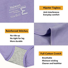 Load image into Gallery viewer, Nalwort Girls Panties Big Kids Cotton Underwear for Teens Briefs Pack of 8
